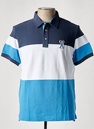 Polo albastru VICOMTEA bărbat