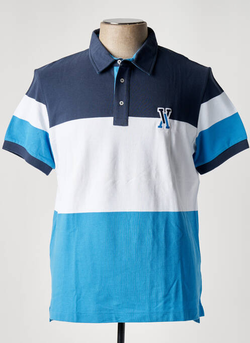 Polo albastru VICOMTEA bărbat