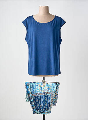 Pijama albastru VANIA femeie