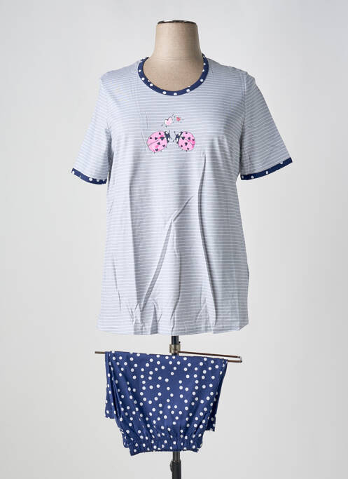 Pijamale scurte gri RINGELLA femeie