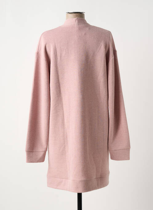 Vestă cu mâneci lungi roz SENORETTA femeie