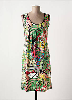 Rochie midi verde VANIA femeie