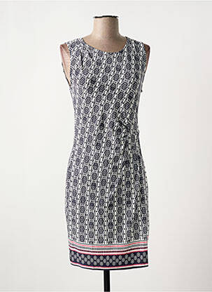 Rochie scurtă fără mâneci fără mâneci albastru CANAT femeie