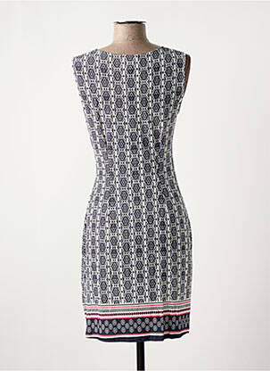 Rochie scurtă fără mâneci fără mâneci albastru CANAT femeie