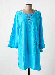 Rochie de plajă mâneci 3/4 albastru CHARMLINE femme