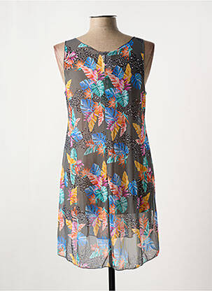 Rochie de plajă fără mâneci gri SUNMARIN femeie