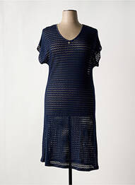 Rochie de plajă croială cambrată albastru ACQUA BY RÉGENCE femeie