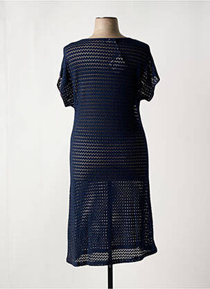 Rochie de plajă țesătură croșetată albastru ACQUA BY RÉGENCE femeie
