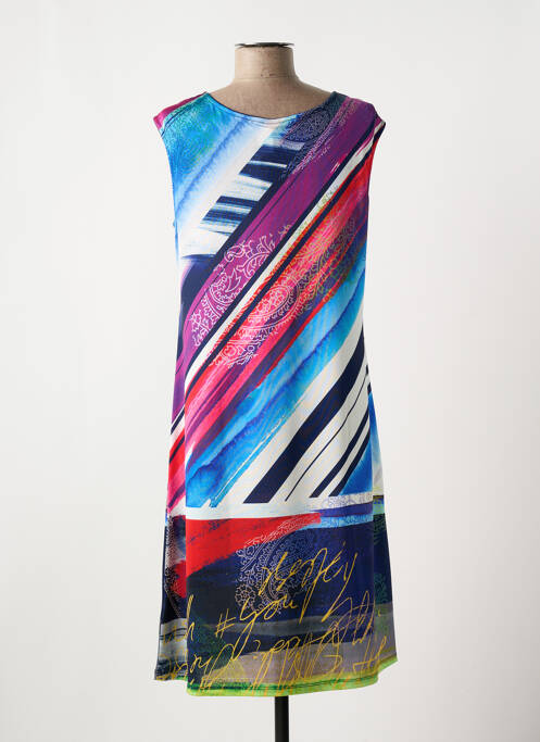 Rochie midi albastru VANIA femeie