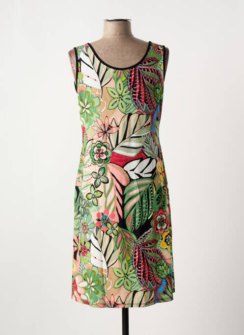 Rochie midi verde VANIA femeie