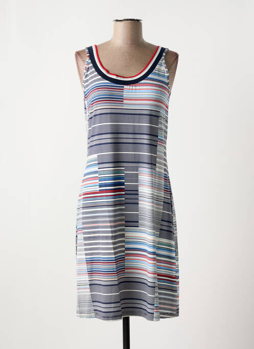 Rochie midi albastru VANIA femeie