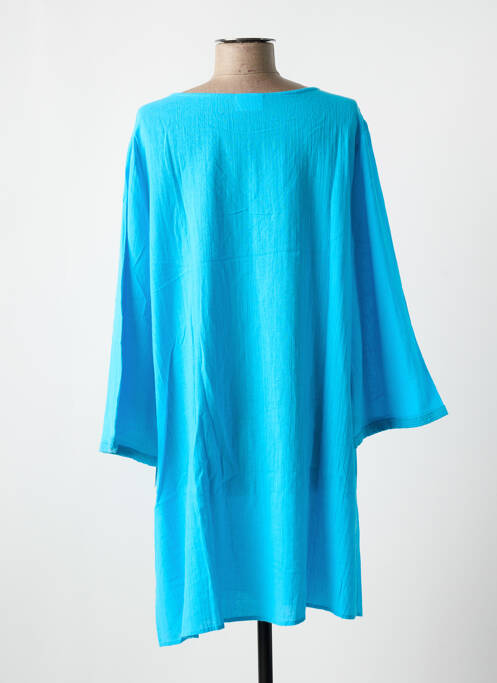Rochie de plajă mâneci 3/4 albastru CHARMLINE femme
