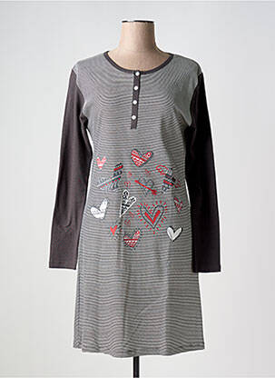 Cămașă de noapte gri VANIA femeie