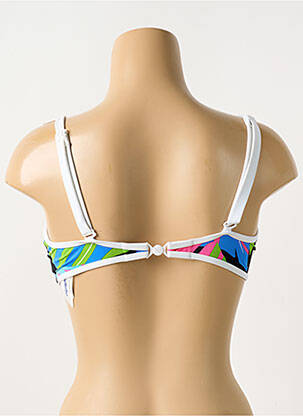 Sutien de costum de baie elasticitate top bentiță albastru OLYMPIA femeie