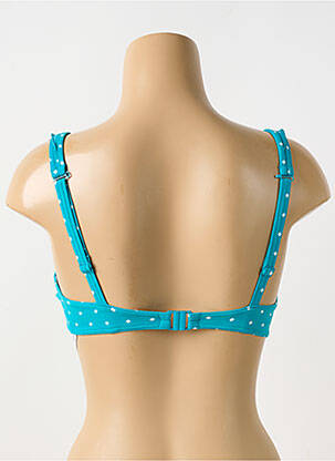 Sutien de costum de baie elasticitate top triunghiuri albastru FREYA femeie