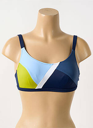 Sutien de costum de baie elasticitate sutiene albastru LIDEA femeie