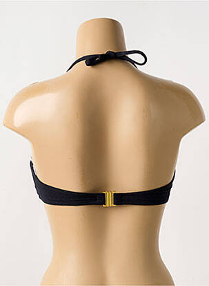 Sutien de costum de baie elasticitate top bentiță negru LIVIA femeie