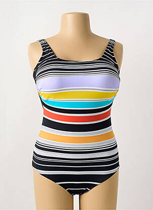 Costum de baie dintr-o singură piesă elasticitate top sutien modelat negru SUNMARIN femeie