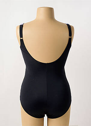 Costum de baie dintr-o singură piesă elasticitate top sutien modelat negru SUNMARIN femeie