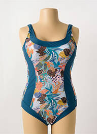 Costum de baie dintr-o singură piesă elasticitate albastru SUNMARIN femme