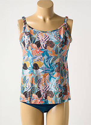 Tankini imprimeu floral albastru SUNMARIN femeie