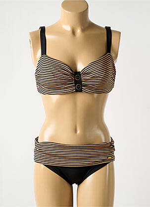 Costum de baie din două piese maro LIVIA femeie