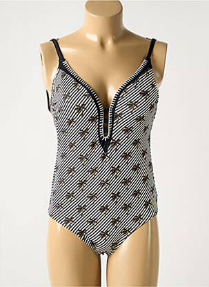 Costum de baie dintr-o singură piesă negru OLYMPIA femeie