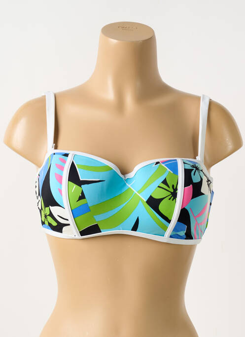 Sutien de costum de baie albastru OLYMPIA femeie