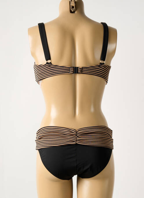 Costum de baie din două piese maro LIVIA femeie