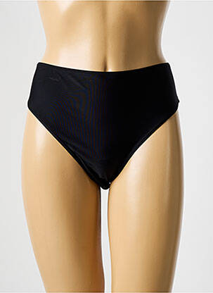 Chiloți de baie efect material satinat chiloți negru OCEAN WEAR femme