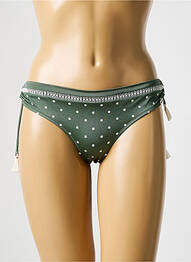 Chiloți de baie efect material satinat chiloți verde WATERCULT femme