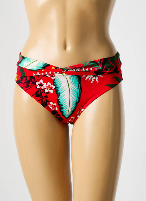 Chiloți de baie roșu FANTASIE femeie