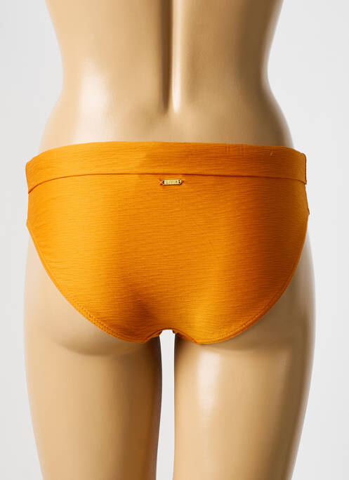 Chiloți de baie galben LIVIA femeie