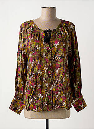 Cămașă maro LOLA ESPELETA femeie