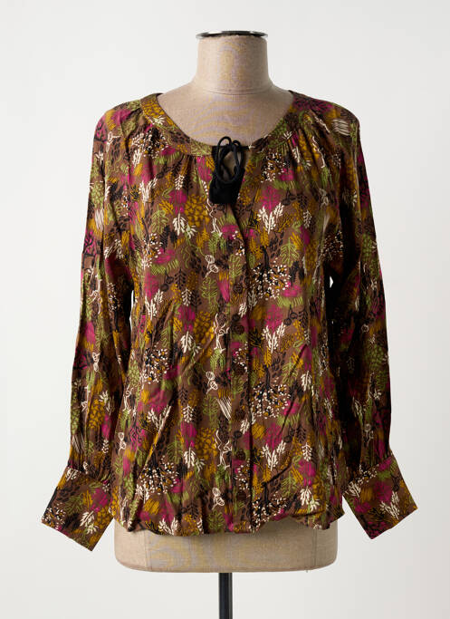 Cămașă maro LOLA ESPELETA femeie