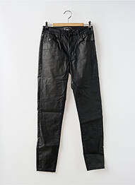 Pantalon slim talie înaltă talie înaltă negru LOIS femeie