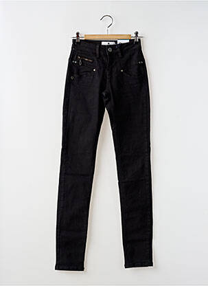 Blugi cu croială slim negru FREEMAN T.PORTER femeie