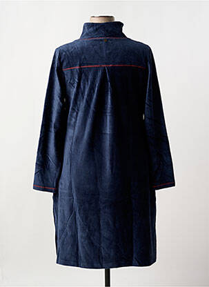 Rochie midi mâneci lungi mâneci lungi albastru SHEEGO femeie