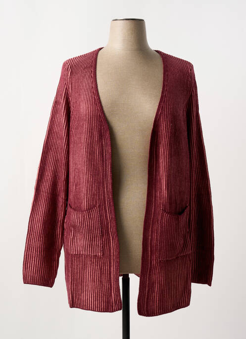 Vestă cu mâneci lungi roz SHEEGO femeie