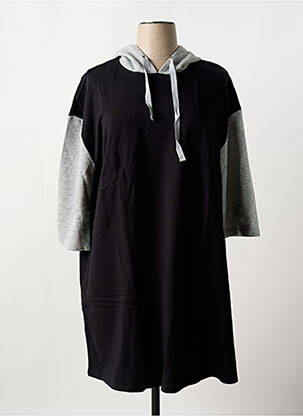 Rochie midi mâneci lungi mâneci lungi negru SHEEGO femeie