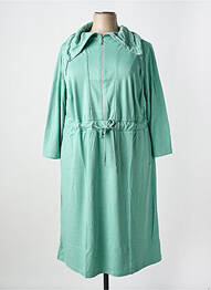 Rochie midi mâneci lungi mâneci lungi verde SHEEGO femme