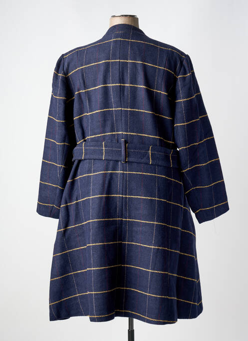 Palton lung albastru SHEEGO femeie