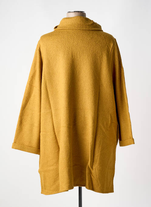 Palton lung galben SHEEGO femeie