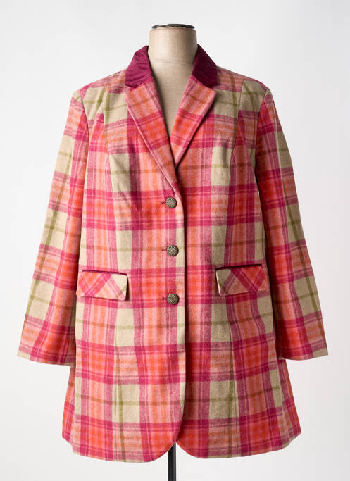 Palton scurt roz SHEEGO femeie