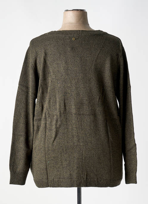 Vestă cu mâneci lungi verde SHEEGO femeie