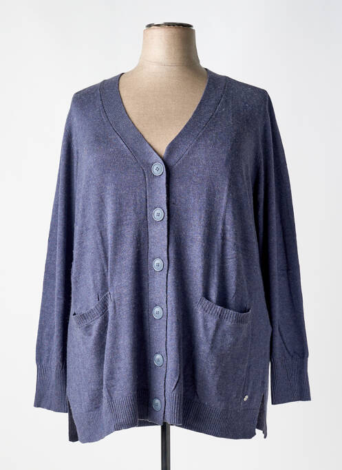 Vestă cu mâneci lungi albastru SHEEGO femeie