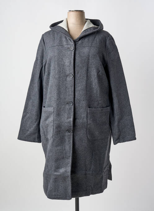 Palton lung gri SHEEGO femeie