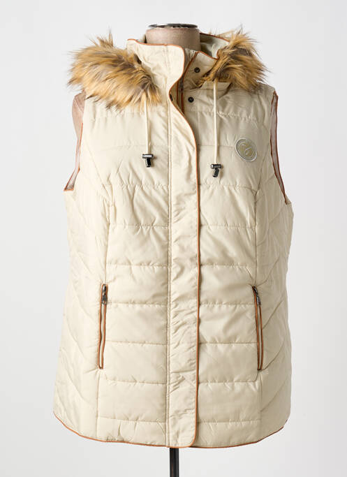 Geacă matlasată bej SHEEGO femeie