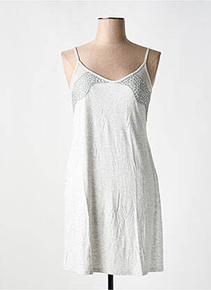 Nuisetă/combinetă broderie gri VANIA femeie