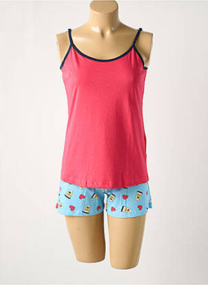 Pijamale scurte roșu RINGELLA femeie